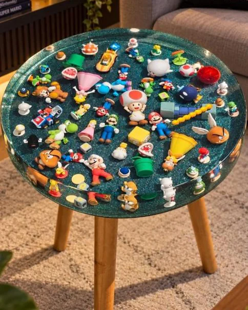 Coleção de miniaturas